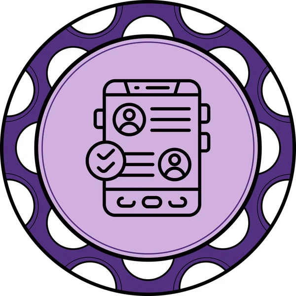 Yaratıcı Modern Düz Vektör Tasarımı İki Kere Denetle