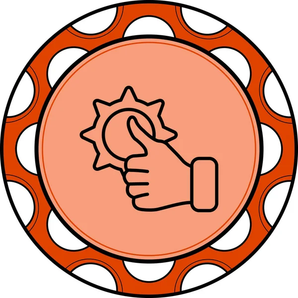 Çizgi Ağ ikonu vektör çizimi gibi