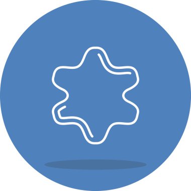 Yıldız patlaması Web Simgesi, Basit İllüstrasyon