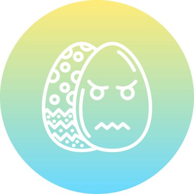 Paskalya Ağlaması Yumurta Rafineri Zarif Vektör Sanatı Nesnesi