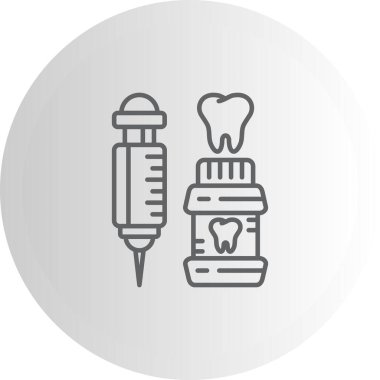 Anestezi Enjeksiyonu Dinamik Özel Dijital Sanat Düzeni