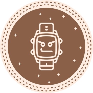 Bad Dial Premium Şık Dijital Tasarım Sembolünü İzle