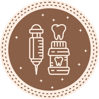 Anestezi Enjeksiyonu Eşsiz Web Grafik Çizimi