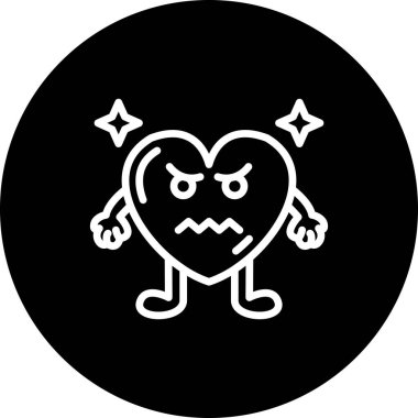 Ağlayan Kalp Yaratıcı İşlevsel Web Grafik Sembolü