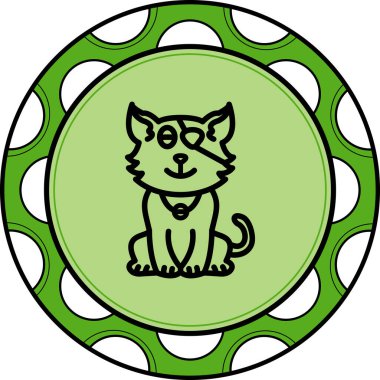 Korsan Kedi Zarif Rafine Ürün Tasarım Varlığı