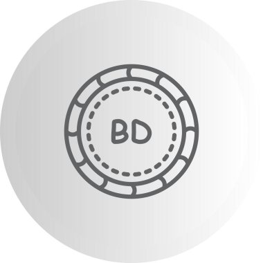 Bahreyn madeni para ikonu, ulusal para birimi