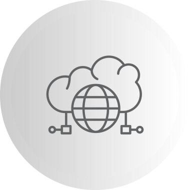 Genel Bulut Eşsiz Soyut Markalaştırma Grafiksel ŞekliName