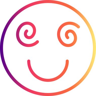 emoji simgesi, web kullanımı için basit tasarım vektör çizimi