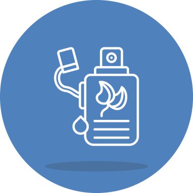 Toner şişesi. Uygulamalar veya web sayfaları için basit simge