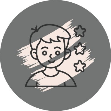 Kullanıcı Gözden Geçirmesi Dengeli Profesyonel Markalaşma Grafik Sembolü