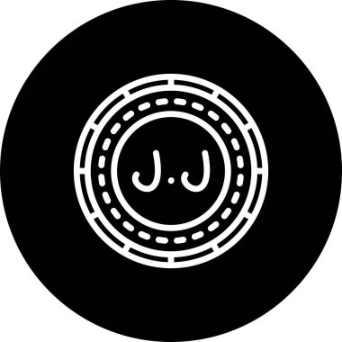 Lübnan Sikkesi Zarif Modern Yaratıcı Sanat Sembolü