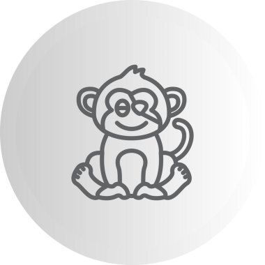 Korsan Maymun Dinamik Özel Dijital Sanat Düzeni