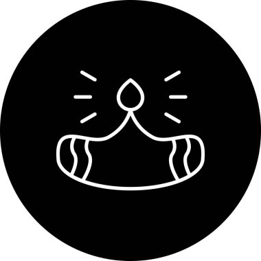 Yağ Lambası Dengeli Düz Sanat Özelliği