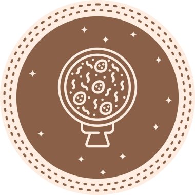 İzole edilmiş Pizza vektör tasarımı