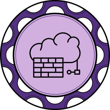 Bulut Güvenlik Duvarı Profesyonel Temiz Kullanıcı Arayüzü Elemanı