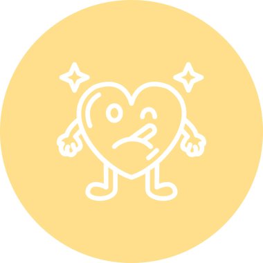 Kalp Termometresi Profesyonel Temiz Kullanıcı Arayüzü Elemanı