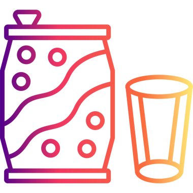 Soda Ayırt Edilmiş Modern Dijital Tasarım Elemanı