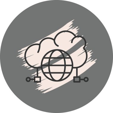 Kamu Bulutu Yaratıcı Dinamik Web Tasarımı Nesnesi