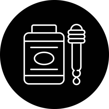 Serum Bırakan Zarif Modern Yaratıcı Sanat Sembolü