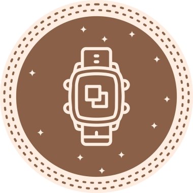 Akıllı Saat Gelişmiş Yaratıcı Arayüz Grafiksel Şeklini Kopyala