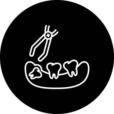 Diş boşluğunu ya da ağız sağlığı sorununu temsil etmek için kaplamanın yan tarafında çürük alanı olan insan dişi. Bilgelik Dişleri