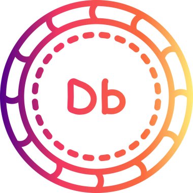 Dobra madeni para simgesi, ulusal para birimi