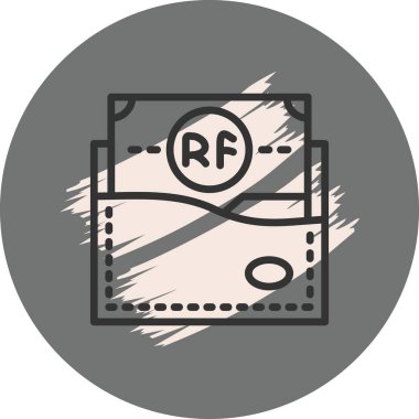 wallet icon, vector illustration simple design