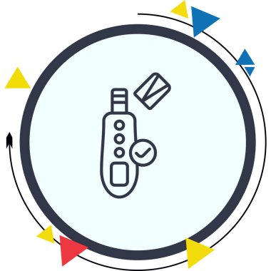 Hamilelik Testi Premium Temiz Dijital Sanat Düzenlemesi