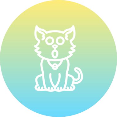 Şaşırmış Kedi Yaratıcı Dinamik Web Tasarımı Nesnesi