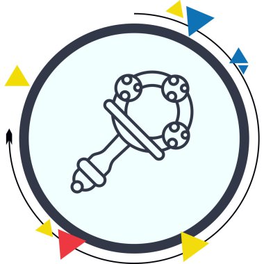 Bebek Tıkırtısı Simgesi, Basit Resim