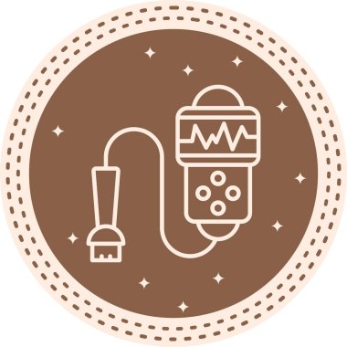 Ses web simgesi vektör illüstrasyonu