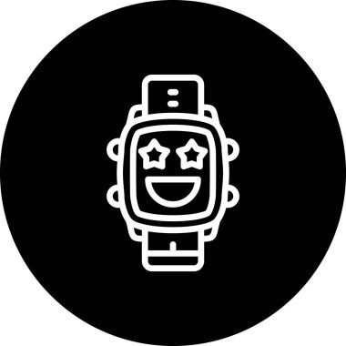 Yıldız Çarpması Asgari Düz Vektör Resmini İzle