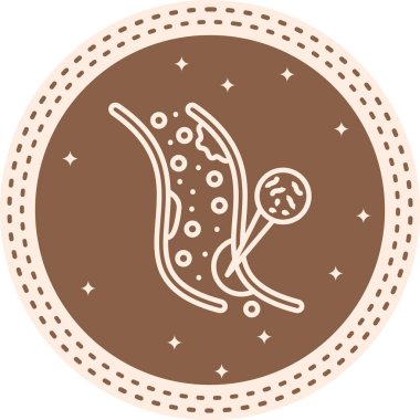 Kan Pıhtısı Belirgin Profesyonel Yaratıcı Grafik Elementi