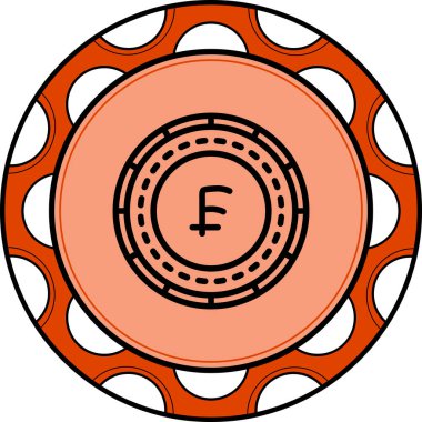 Fransız Polinezyası Bozuk Para Dinamik Modern Yaratıcı Vektör Varlığı