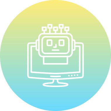 Sanal Yardımcı Özgün Profesyonel Yaratıcı Grafik Elementi