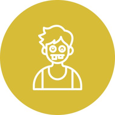 boy avatar icon, vector illustration simple design