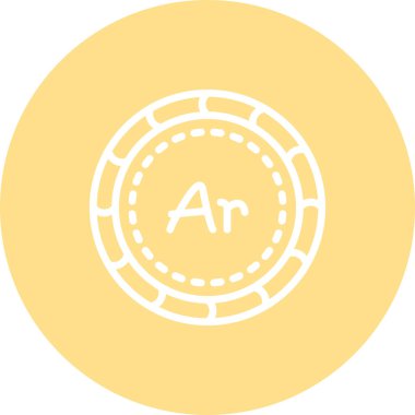 Malagasy madeni para simgesi, para birimi sembolü