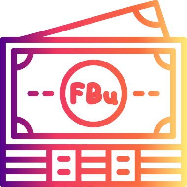 Burundi Notları Dengeli Profesyonel Markalaşma Grafik Sembolü