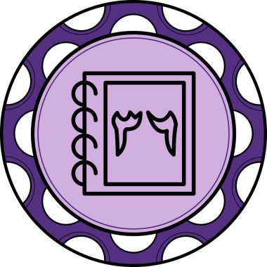 Thirty Six  web icon vector illustration