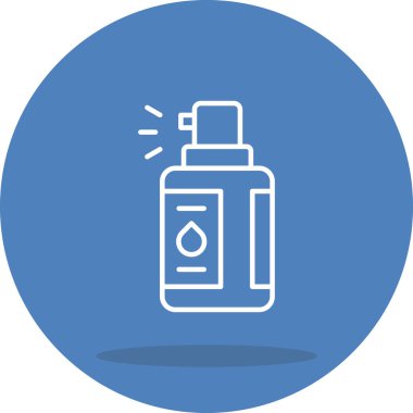 Skin Toner Simgesi, Basit İllüstrasyon