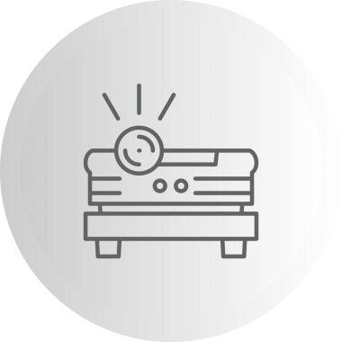 Proje web simgesi vektör illüstrasyonu