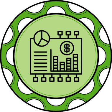 Finansal verileri ve istatistikleri gösteren grafik