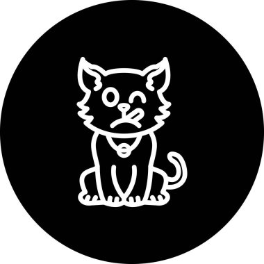 Kedi Termometresi Sofistike Özel Vektör Sanatı Nesnesi