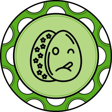 Paskalya Termometresi Yumurta Zarif Modern Yaratıcı Sanat Sembolü