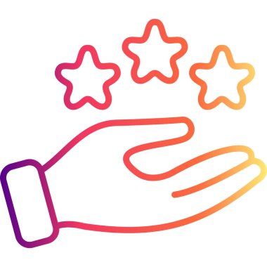 Geri besleme simgesi vektör illüstrasyonu  