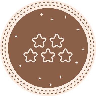 5 Yıldız Gözden Geçirmesi Modern Soyut Yaratıcı Tasarım Varlığı