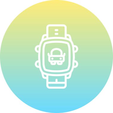 Smart Watch Car Professional Eşsiz Kullanıcı Arayüzü Düzeni