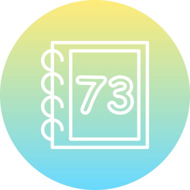 73 Web simgesi vektör illüstrasyonu