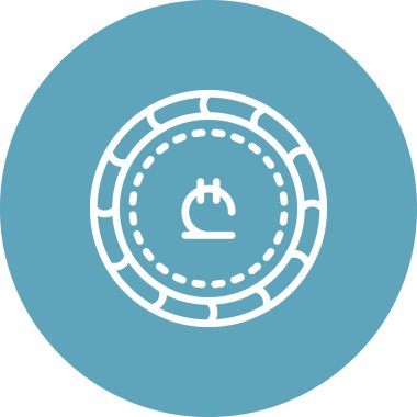 Lari madeni para simgesi, para birimi sembolü