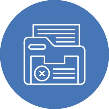 Klasör web simge vektör çizim